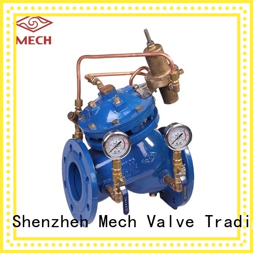 Mech Valve differential pressure reducing valve with gauge deluge alarm water pipe