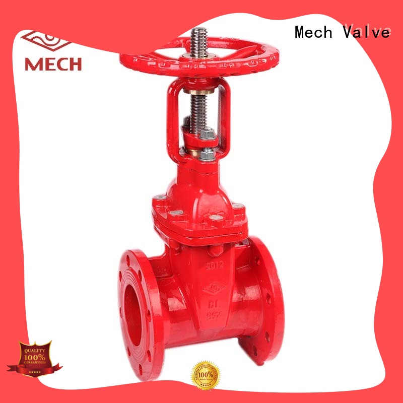 Mech Valve resilient ductile iron gate valve seal industry.