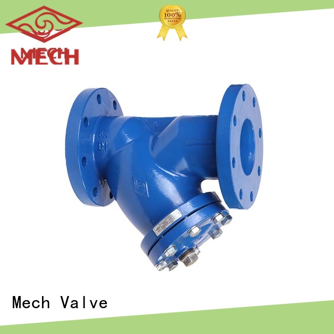 Mech Valve Latest flanged y strainer Supply water filtering system