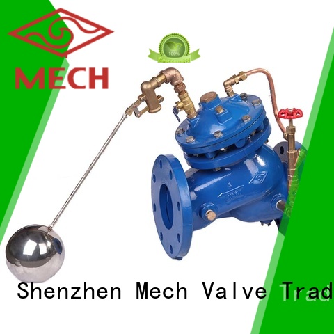 antic remote float control valve slow piping system