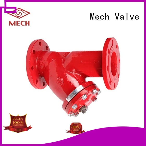 Mech Valve listed steam strainer listed water filtering system