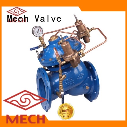 valve adjustable pressure relief valve control piping system Mech Valve