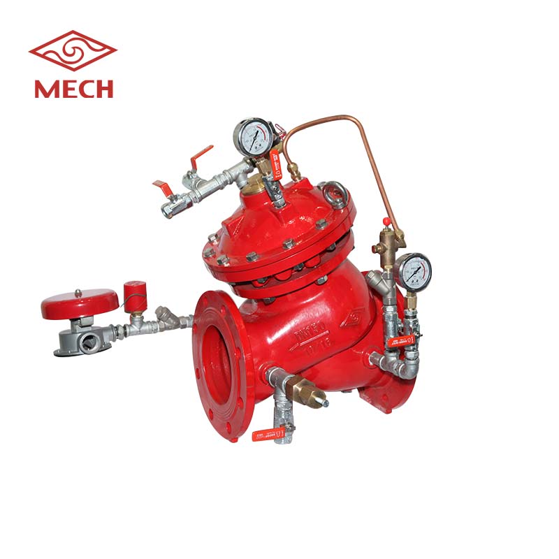 Mech Valve bypass pressure sustaining valve hot-sale piping system