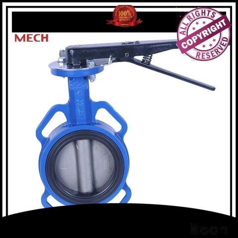 Mech hot-sale butterfly valve image factory drainage