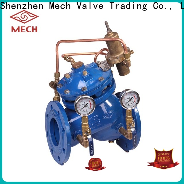 Top stainless pressure reducing valve float Supply piping system