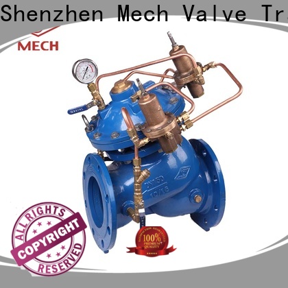 Top pressure regulator valve with gauge deluge Suppliers piping system