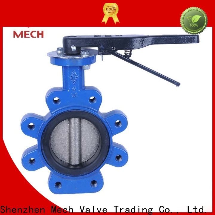 Mech High-quality wafer type butterfly valve Supply drainage