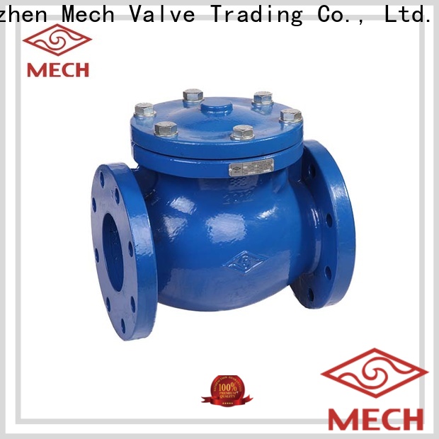 Mech High-quality swing valve factory ﬁre protection