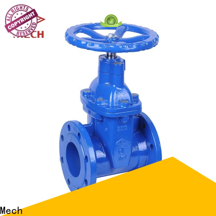 Mech durable butterfly valves manufacturers Supply for water gate