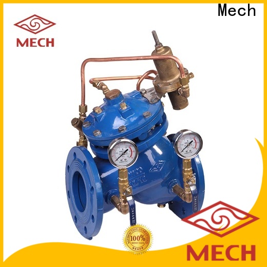 Mech differential pressure restrictor valve factory water pipe