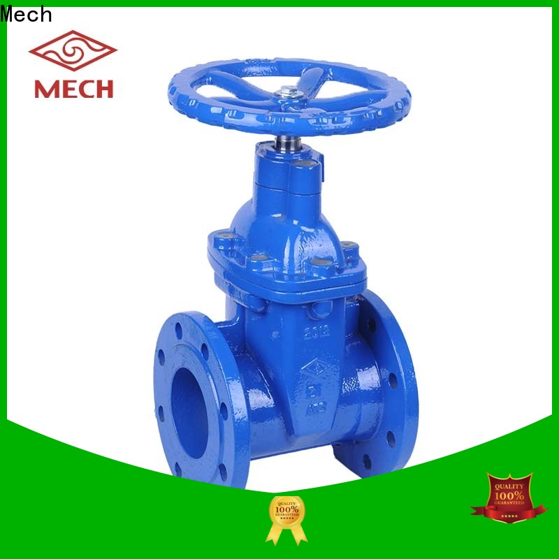 Mech durable 4 inch flanged gate valve Supply industry