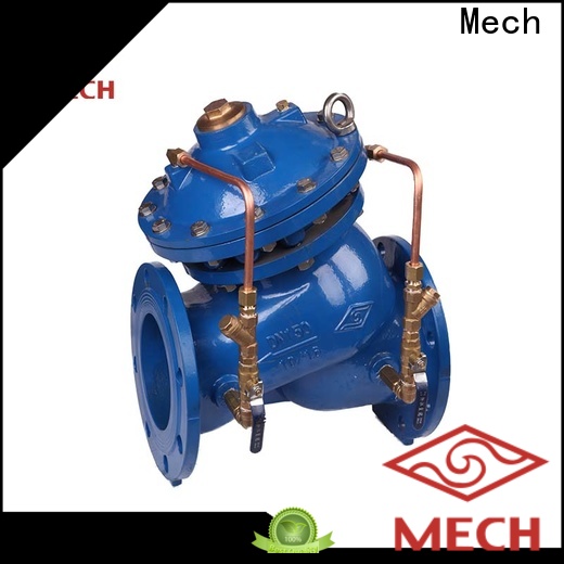 Mech relief types of pressure control valves Supply piping system