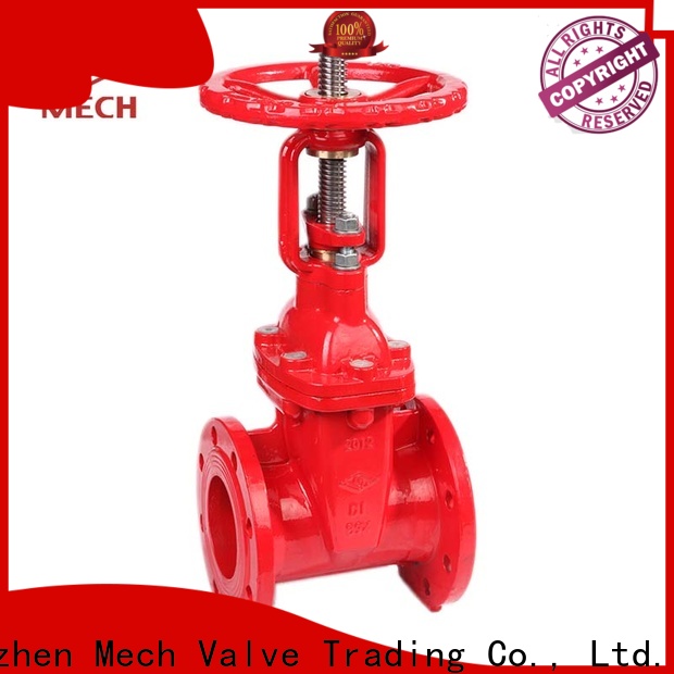 Mech Best 4 flanged gate valve Supply industry