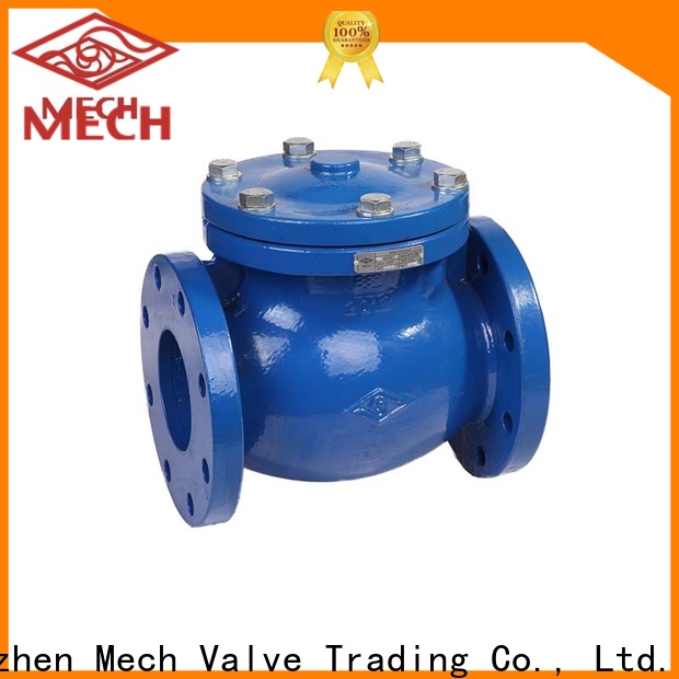 Mech Top one way valve pipe Supply ﬁre protection