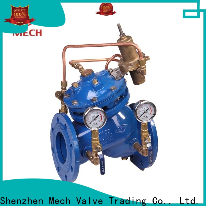 Mech slow pressure relieving valve for business water pipe