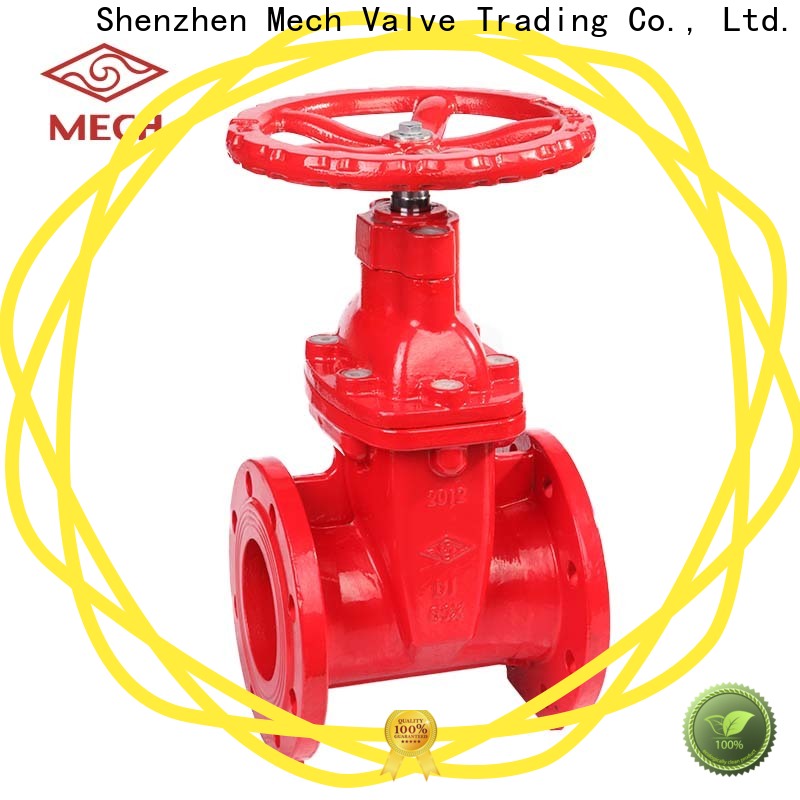 Mech Top 6 inch gate valve price manufacturers for water gate