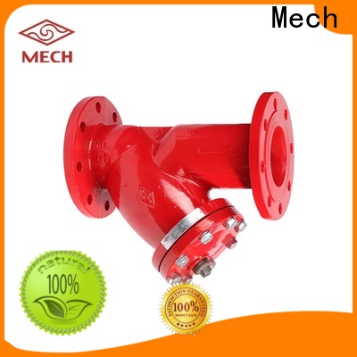 Mech industrial wye gate valve company water filtering system