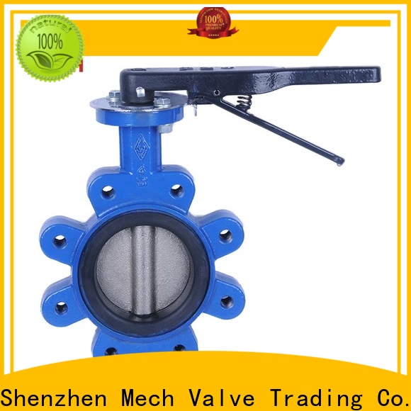 Custom double flanged butterfly valve bulk order company for potable control