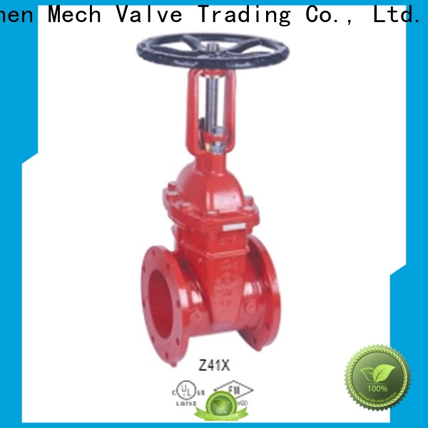 Mech high quality pneumatic control valve factory ﬁre protection