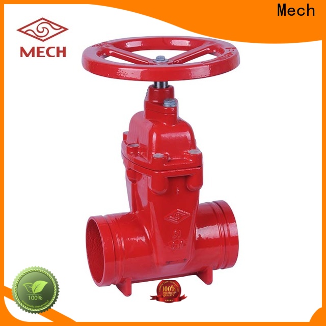 Mech Custom ss gate valve factory for sewage