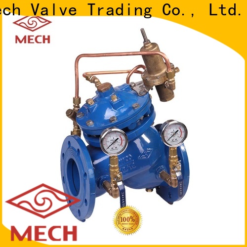 Mech sustaining water relief valve Supply piping system