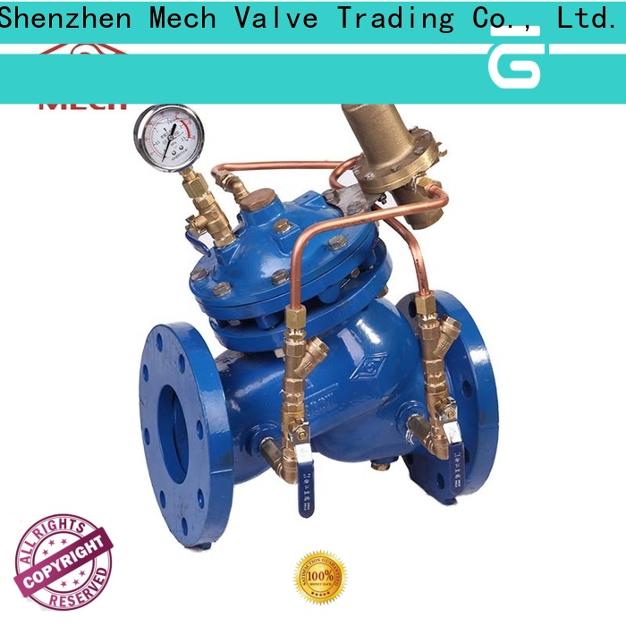 Mech pump water pressure regulator valve installation cost Supply pipe industry