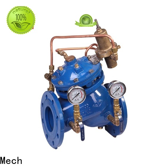 Mech deluge high pressure regulator valve factory piping system