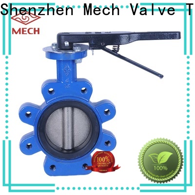 High-quality double flange butterfly valve top selling company air conditioning