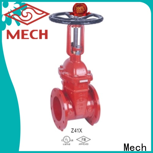 Mech High-quality cast steel gate valve Supply chemical