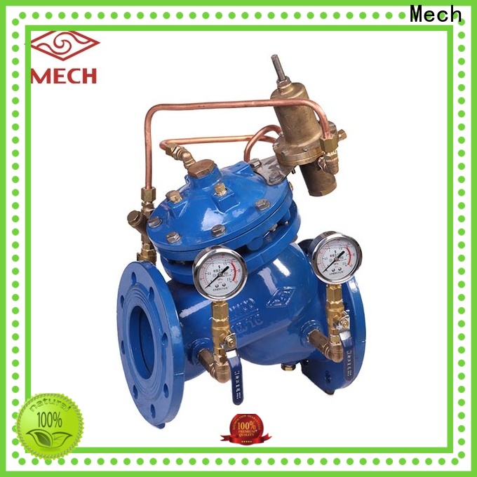 Mech New ways of reducing water pressure company piping system