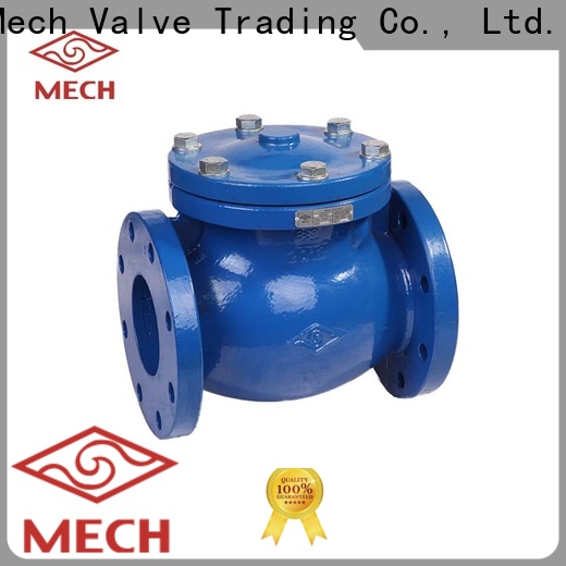 Mech door low pressure check valve company water supply