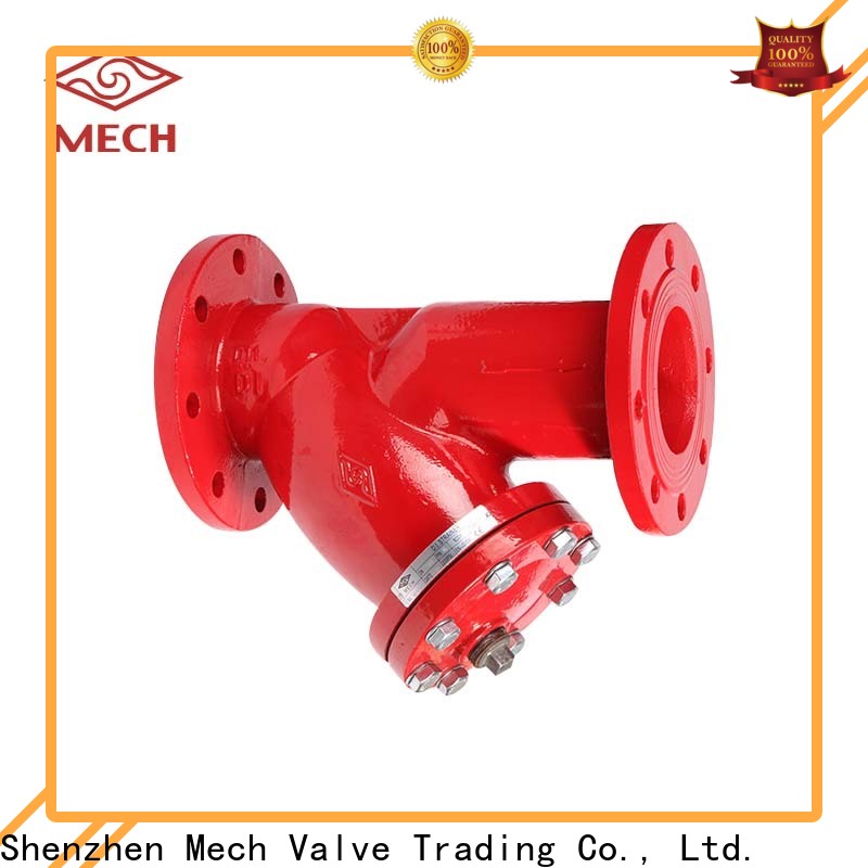 Mech grooved strainer weight factory for sale