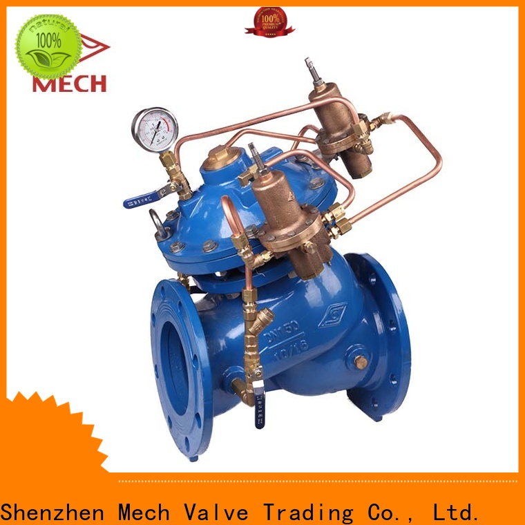 Top adjustable pressure relief valve valve for business piping system