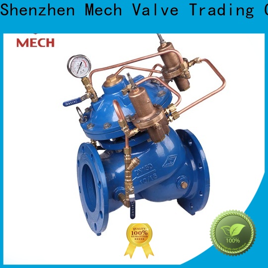 Mech surge air pressure limiting valve factory piping system