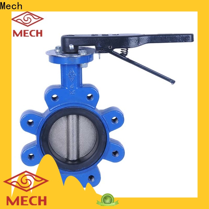 Mech top selling types of butterfly valves for business water supply