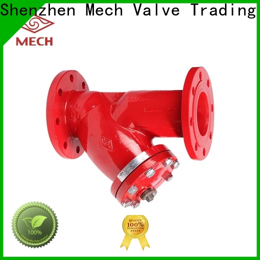 Mech listed 4 inch y strainer for business water filtering system