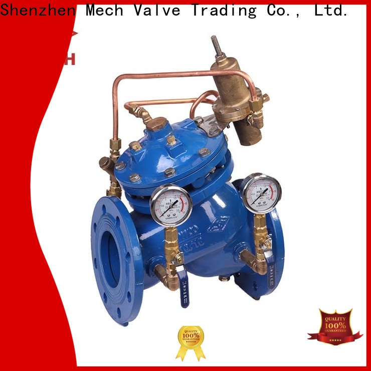 Mech shut 4 pressure regulating valve manufacturers pipe industry