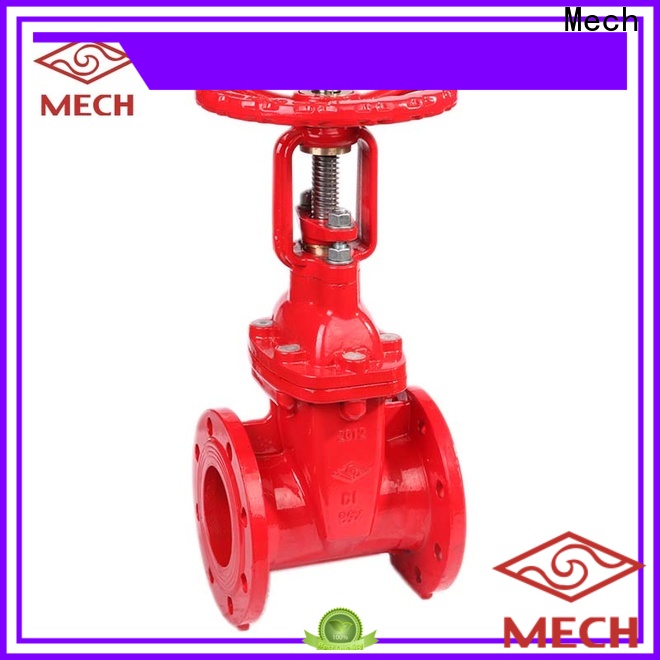 Mech durable ductile iron gate valves manufacturers Supply for water gate