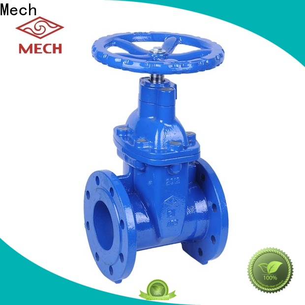 Mech Custom spade valve factory water transportation