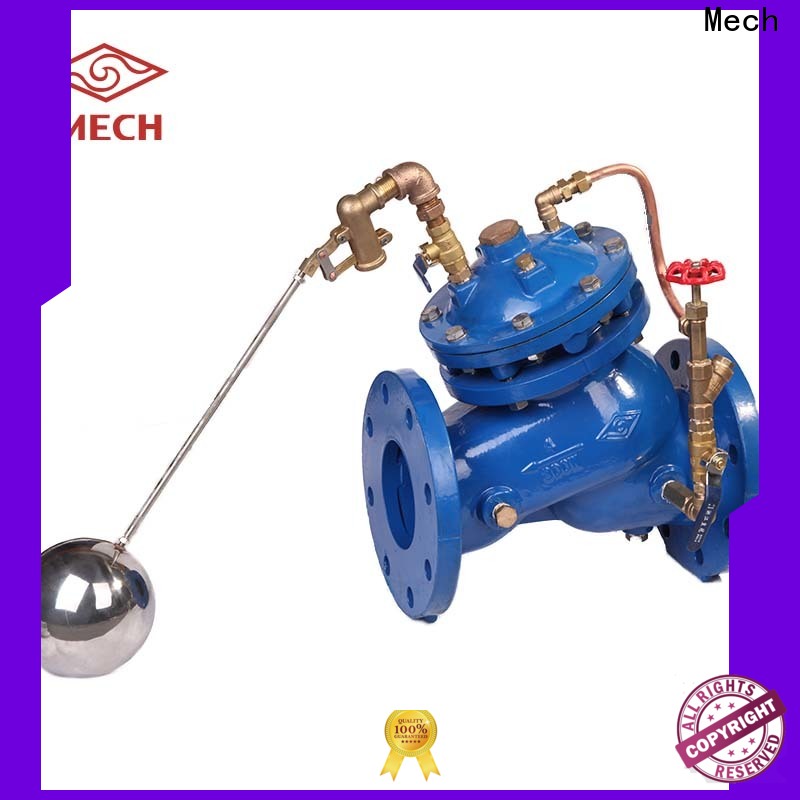 Mech shut hydraulic pressure control valve for business pipe industry