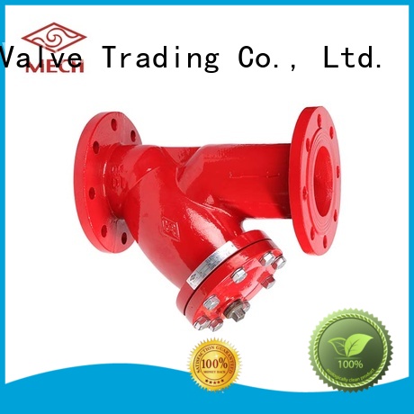 Mech Valve grooved y strainer filter industrial bulk production