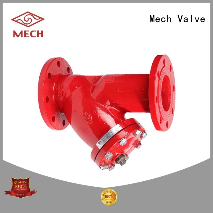 Mech Valve water pipe strainer low cost for wholesale