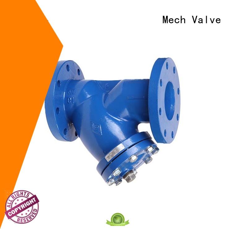 Mech Valve water industrial strainer unique water filtering system