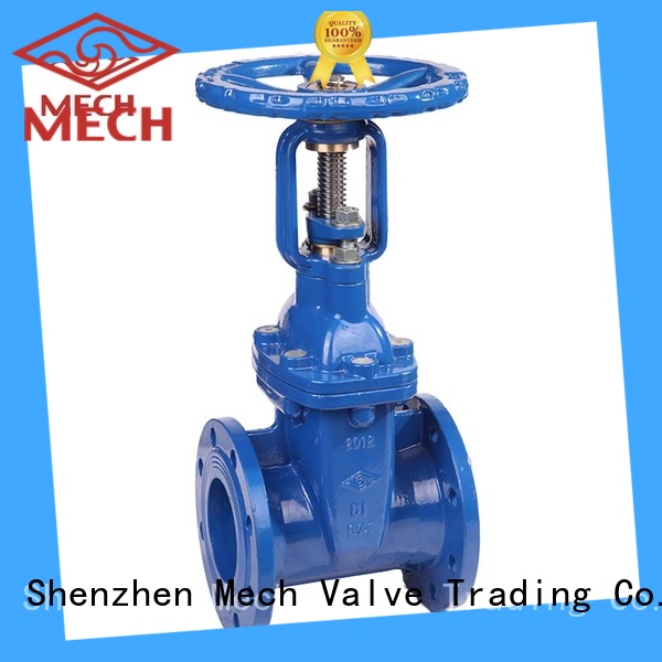 Mech Valve rising ductile iron gate valve seal energy