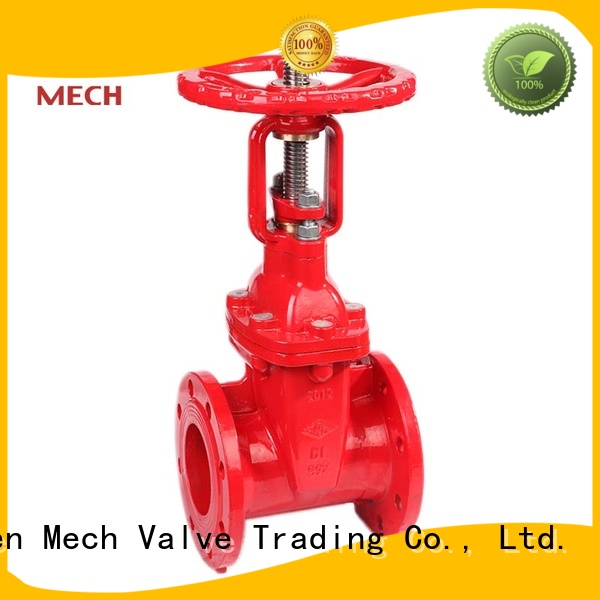 Mech Valve seated double flanged gate valve durable energy