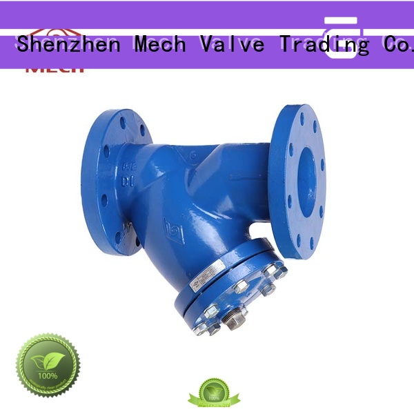 industrial y strainer filter grooved bulk production Mech Valve