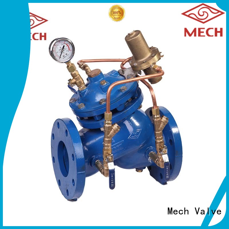 Mech Valve sustaining pressure relief valve remote water pipe