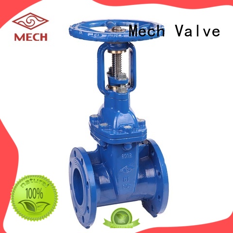 ductile resilient wedge gate valve durable seal for sewage