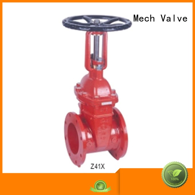 Mech Valve approved resilient seated gate valve seal chemical