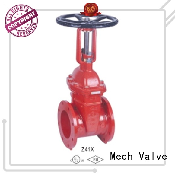 Mech Valve approved os gate valve ﬁre protection